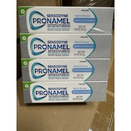 12-pack Sensodyne Pronamel Gentle Whitening Travel Size Toothpaste 0.8oz(05/2027