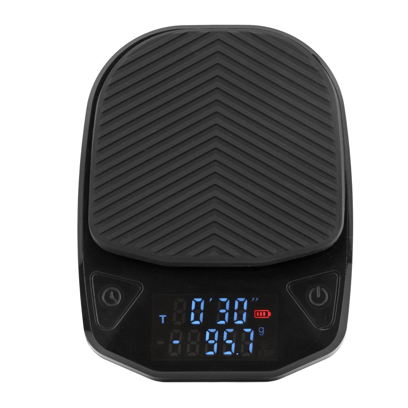 Digital Coffee Scale Rechargeable Clear Display Digital Food Scale with