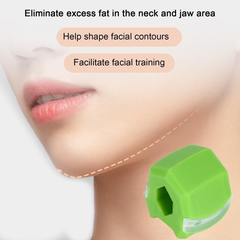 Fitness Face Slimming Masseter Exercise Ball Silicone Jaw Shaping Training