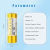 HoootCell A27 Battery, 27A 12V Alkaline Batteries Long-Lasting 12 Volt