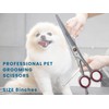 Large Straight Blade 8" Dog Grooming Scissors Shears Razor Sharp