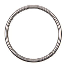 Shaddock Fishing Stainless Steel Round Ring Welded - 316 High Strength Marine Grade Diameter 2.36in, 3.15in, 3.94in, 4.72in Multiple Sizes