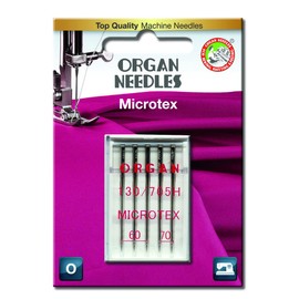 Organ Microtex Needles Size 60 + 70