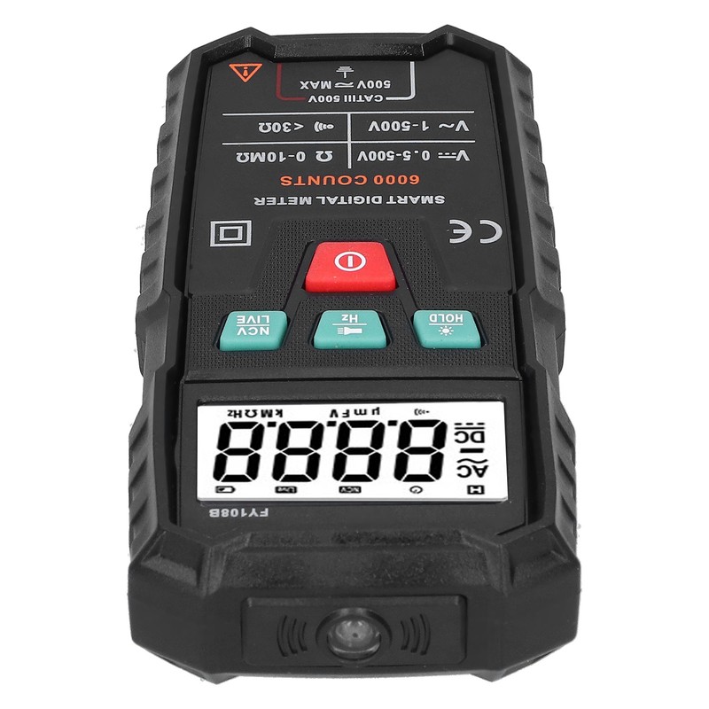 Digital Multimeter Full Automatic AC DC Voltage Resistance Tester for