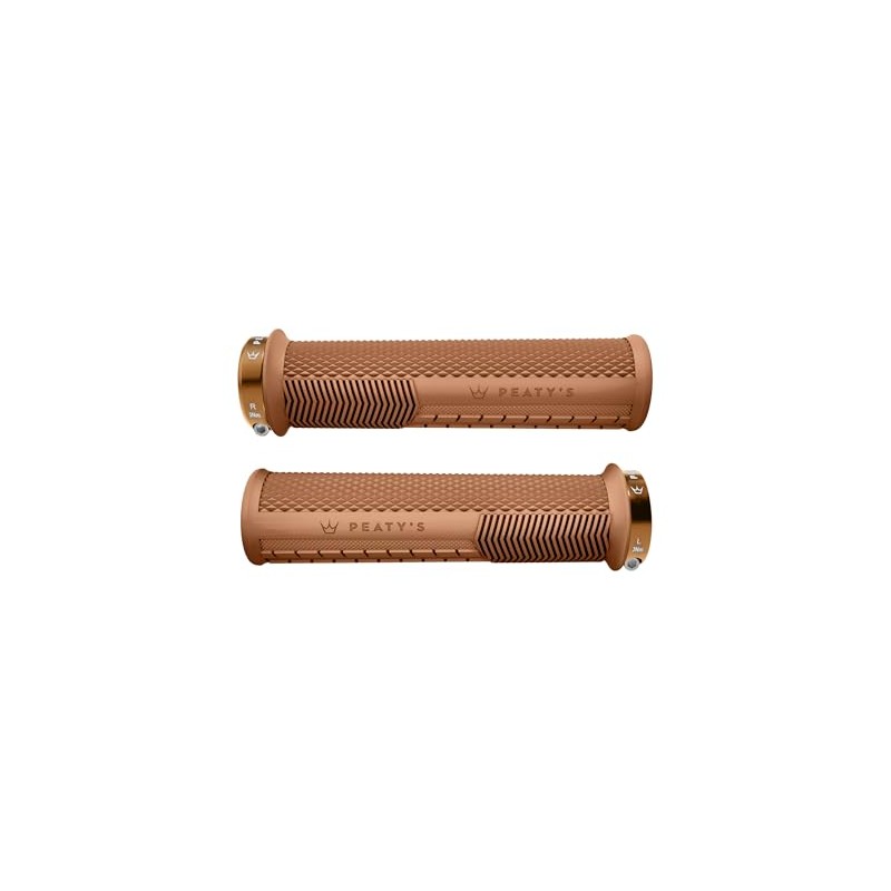 Peaty's Monarch Grips - Gum/Knurl/Thin - Race Control, Durable, Ergonomic