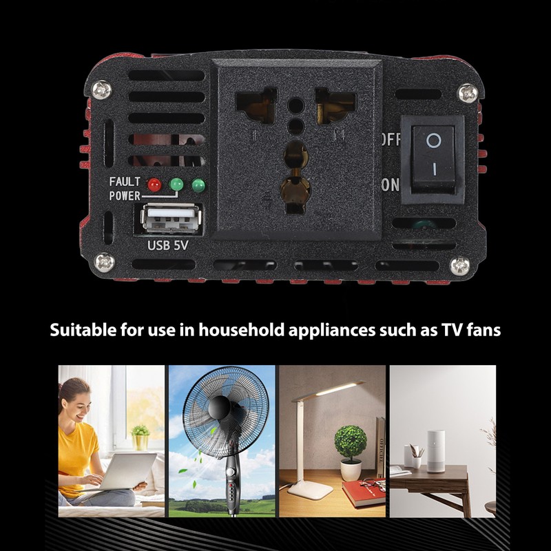800W Solar Car Power Inverter DC48V 60V To AC220V Power