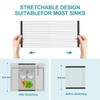 BBXTYLY Extra Expandable Roll Up Dish Drying Rack,Over The Sink