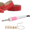 Hot Fix Applicator with 7 Tips Iron Rings 15W Quick