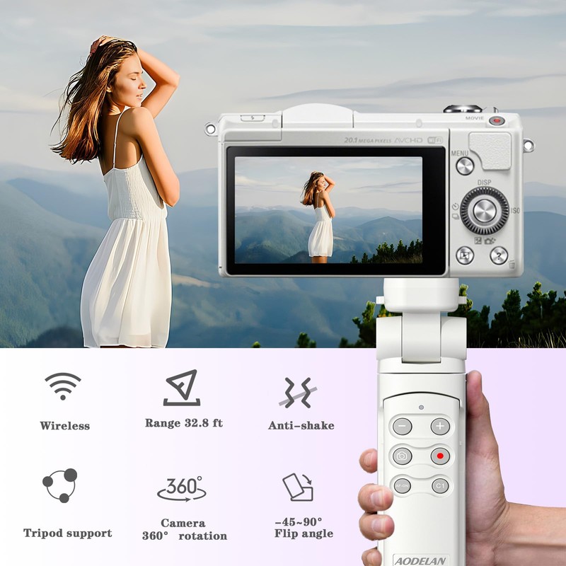 Obturador remoto para cámara (para Sony)