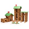SainSmart Jr. 300 PCS Wooden Log Cabin Set Building House
