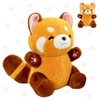 Giugio Red Panda Cuddly Toy, 23 cm Red Panda Plush,