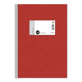 Ursus 608397020 Geschäftsbuch A4, kariert, 70 g/qm, 5 mm, 96 Blatt