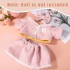 3pcs 15in Doll Clothes Set, Fashion Plush Dressing Outfits Include