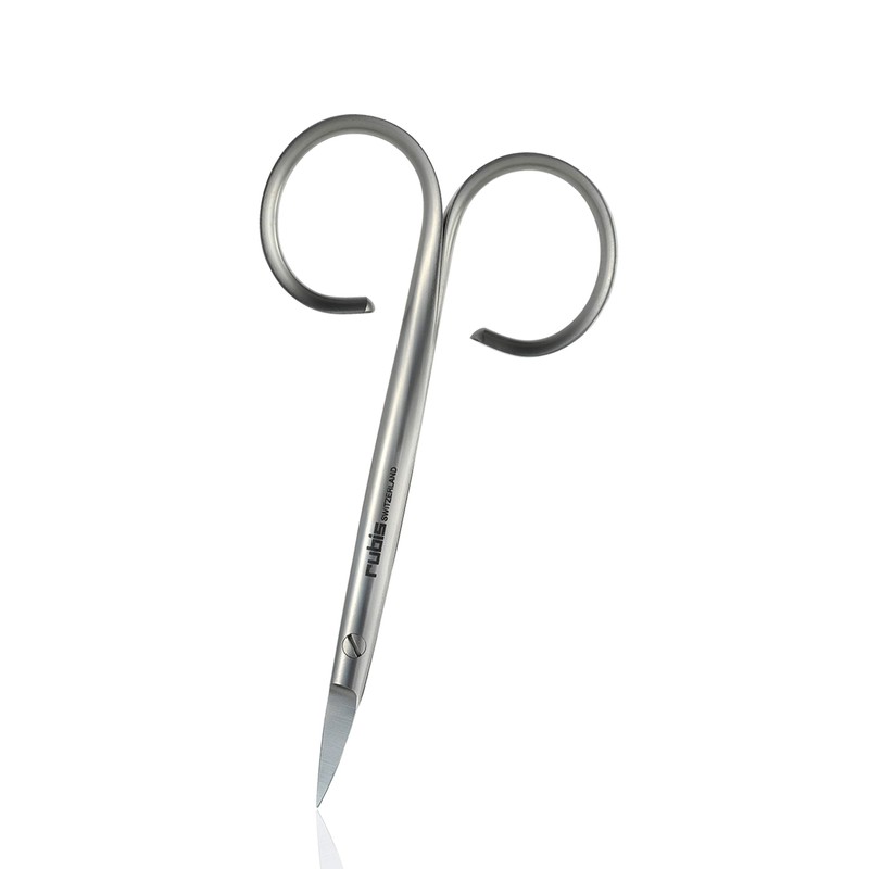 Rubis Classic Nail Scissors Curved – High Quality Pointed Professional