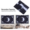 Wall Hanging Tapestry MoonPattern Background Decoration for Living Room Bedroom(150x130cm