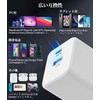 LUCKYDUO PD Charger, USB-C Outlet, 2 Ports, 42W (12W +