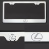 KA T304 SS Chrome Polished Lexus Logo Laser Etched Engraved