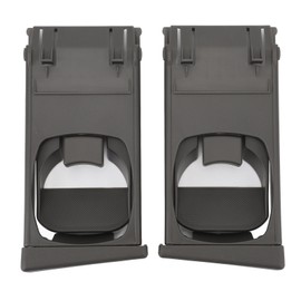 2Pcs Dashboard Cup Holder 25042561‑TGK707 Versatile Stylish Look Dash Cup Holder for Hilux Vigo 2005 to 2015 Grey