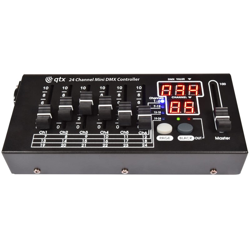 QTX | 24 Channel Mini DMX Controller
