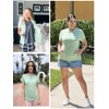 Deyeek Mastectomy Shirts with Drain Pockets Post Shoulder Surgery Tops