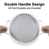 4 Packs Fine Mesh Paint Strainer 60 Mesh Stainless Steel