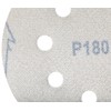 YoiYee 180 Grit Sanding Discs Pads, 8 Holes, 125mm/5-inch Hook