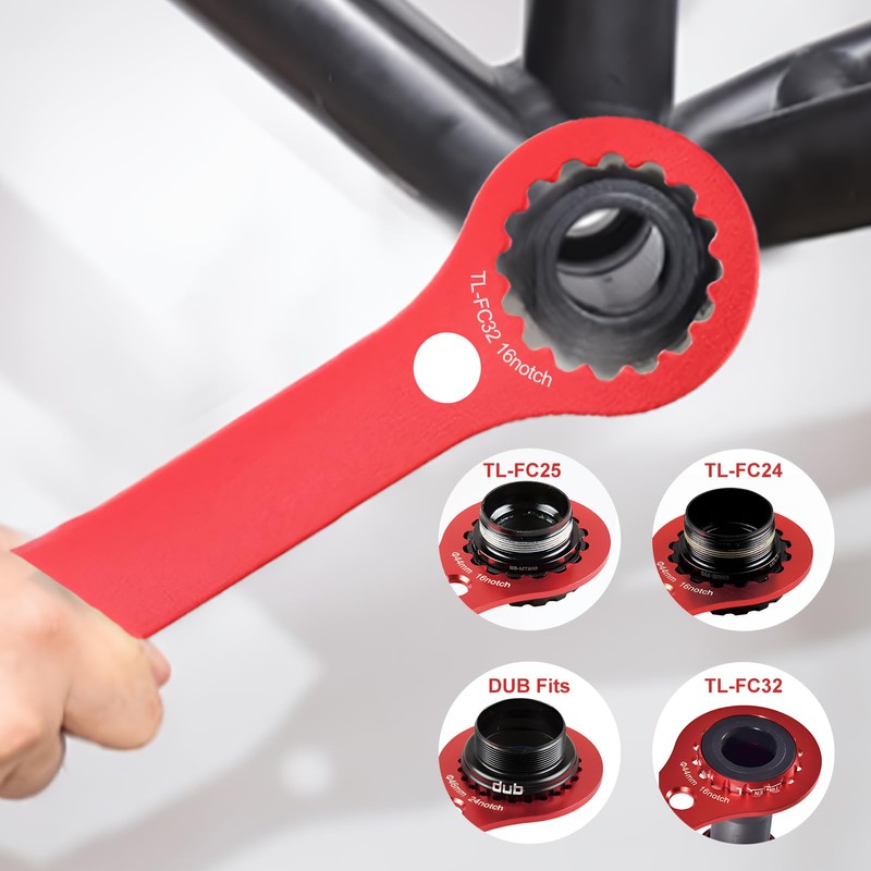 LuxStellar Centerlock Bicycle Brake Disc Tool Compatible with Shimano Centerlock