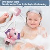 Baby Bath Shower Head with Thermometer Animal Shaped IPX7 Waterproof