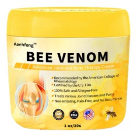 Crema Para El Tratamiento De Articulaciones Con Abeja