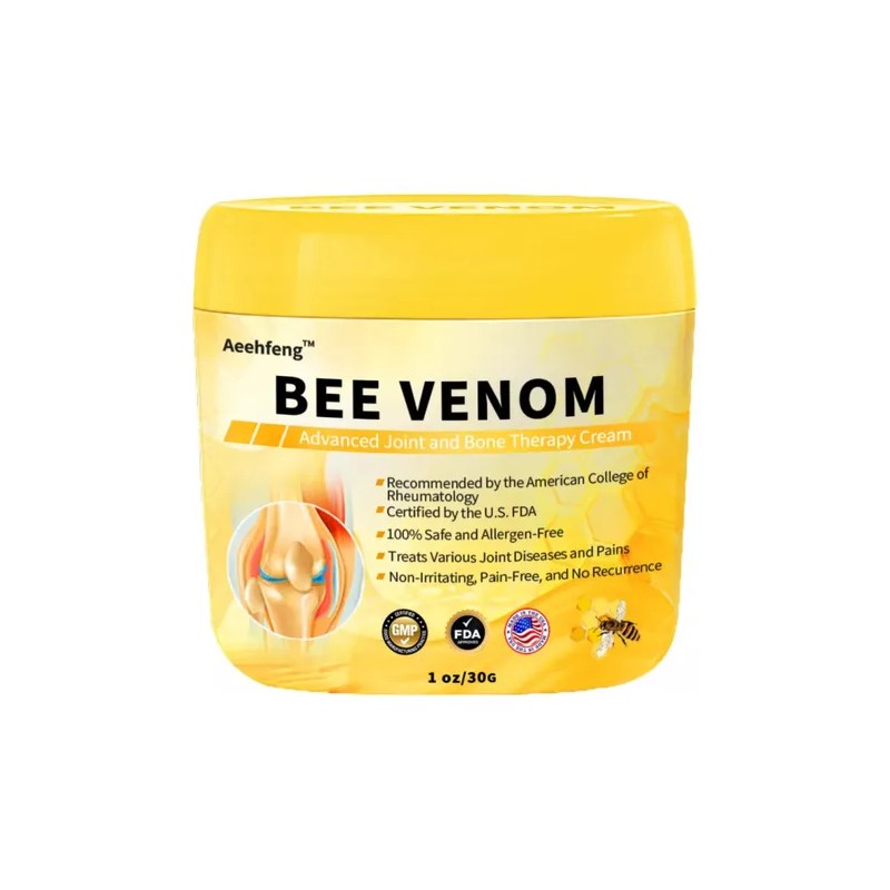 Crema Para El Tratamiento De Articulaciones Con Abeja
