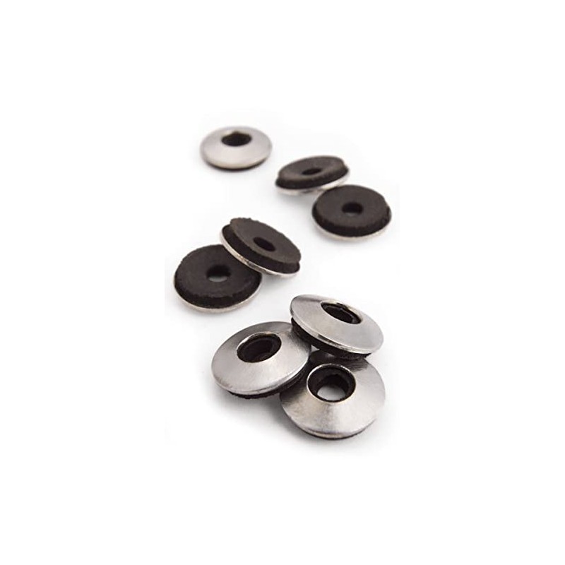 Sealing Washers EPDM Stainless Steel Inner Diameter 6.6 mm Outer