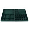 Stackable Jewelry Organizer for Drawer, Velvet Jewelry Storage Inserts, Jewelry