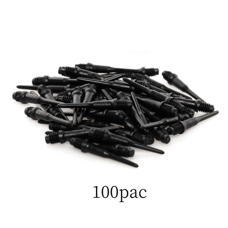HRLORK 100 Packs Dart Points Plastic Soft Tip Darts Set
