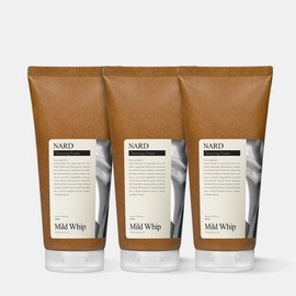 Bouquet Garninade [3 items] Nard Mild Whip Pore Foam Cleansing 180ml / [3개] 나드 마일드 휩 모공 폼클렌징 180ml