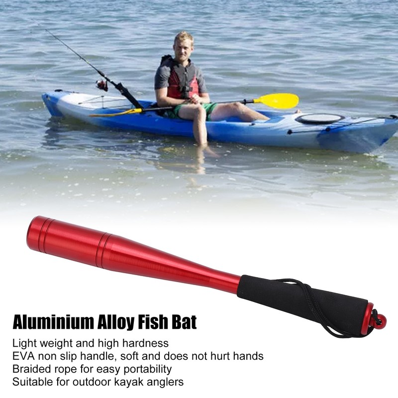 Fish Bat with EVA Non Slip Handle Aluminium Alloy Fish