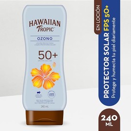 Hawaiian Tropic Ozono Protector Solar 50+ FPS Loción de 240 ml