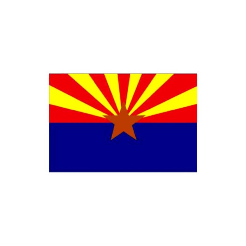 Arizona (USA State) Flag 5ft x 3ft by Klicnow
