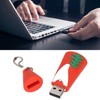 U Disk Durable Strong Compatibility Cute Santa Claus USB 2.0