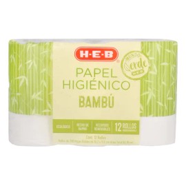 Papel higiénico HEB ecológico simple hoja 52.95 m de 1 u