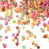 DECORA 1/4 Inch 3200 Pieces Mini 3D Fruit Slices for