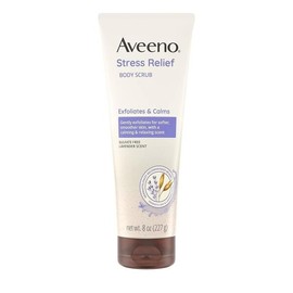 Aveno 아베노 스트레스 해소 바디 스크럽, 더 부드럽고 매끄러운 피부를 위한 각질 제거 워시, 프리바이오틱 오트 [Body Wash] Aveno Stress Relief Body Scrub, Exfoliating Wash for Softer and Smoother Skin, Prebiotic Oat [Body Wash]