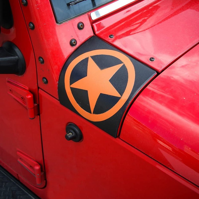JeCar Cowl Body Armor - Protectores laterales para Jeep Wrangler