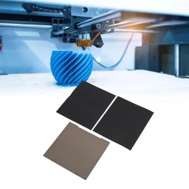 Double-sided coating, high temperature resistance, compatible consumables, 3D printer building plate for Prusa I3 MK52 MK3 MK3S MK4 with PET PEI steel sheet, Default