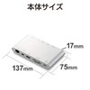 Elecom DST-C08SV Docking Station PD (Charging Type C/USB 3.0/Mini Display/HDMI/D-sub/φ3.5/SD+microSD/LAN)