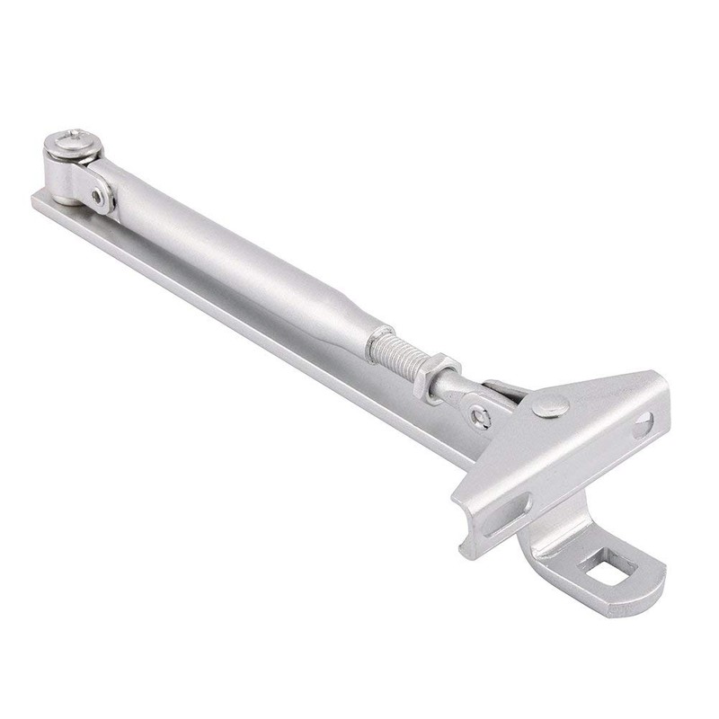 Burappoi Automatic Door Closer Stainless Steel Aluminum Alloy Adjustable Duty