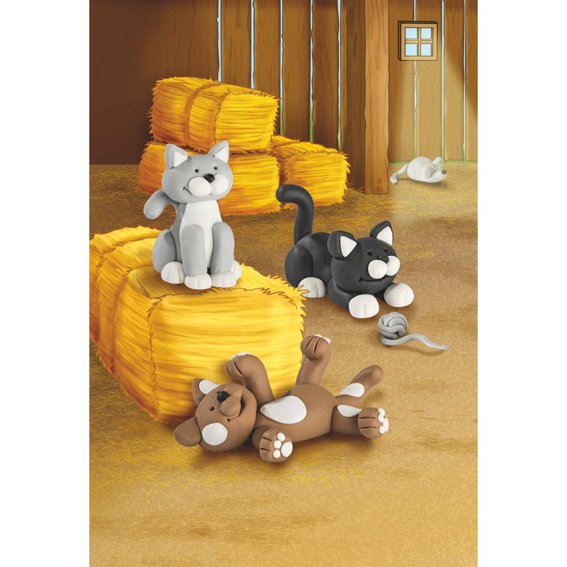 Fimo Modelling Set and 8034 16 LY Kids Form &