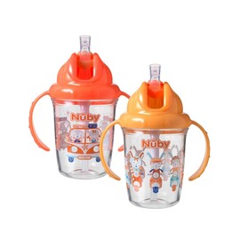 Day & Night Flip n Sip Cups Twin Pack - Pink/Orange