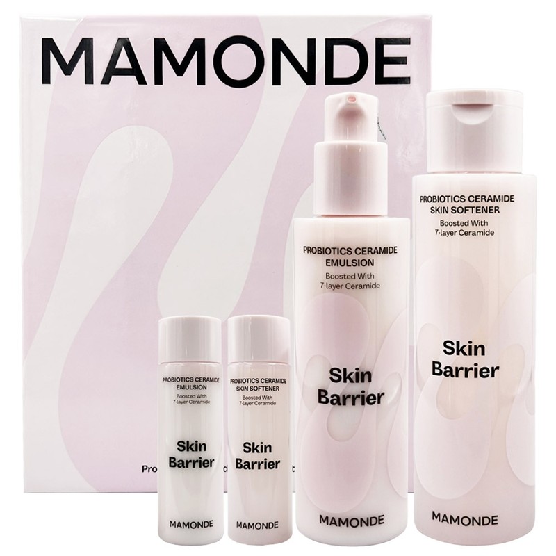 2-piece set Mamonde Probiotics Ceramide Skin 200ml + Emulsion 150ml