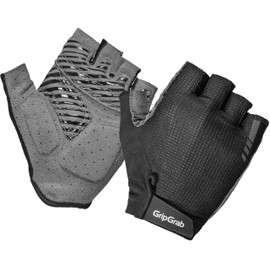 GripGrab Expert RC Max Padded Short Finger Summer Cycling Gloves Comfortable Cushioned Fingerless Bike Glove Anti-Slip