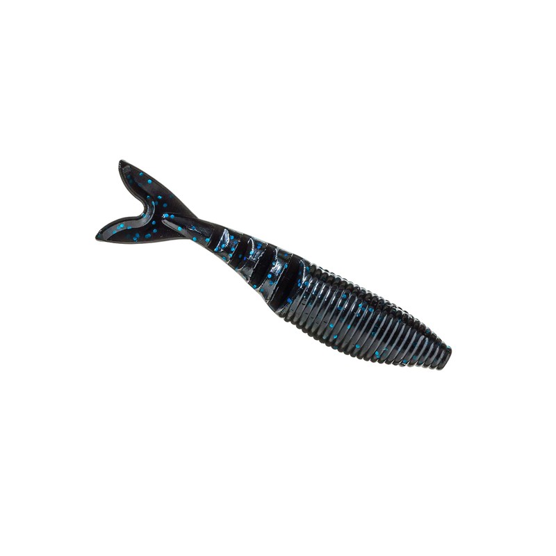 Gary Yamamoto 134-06-021 Zako Swimbait Artificial Fishing Bait, Black with